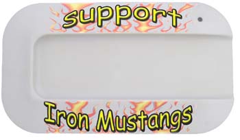 Iron Mustangs - white